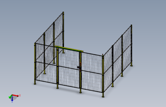 安全防护围栏 1460177