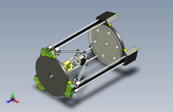 3D打印机并联臂三维图纸 855459