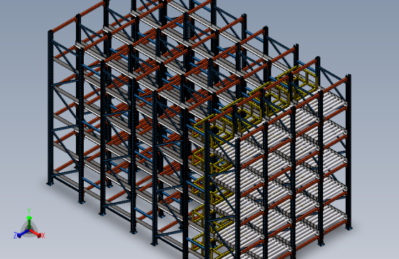 插入式管材存储架 1469281