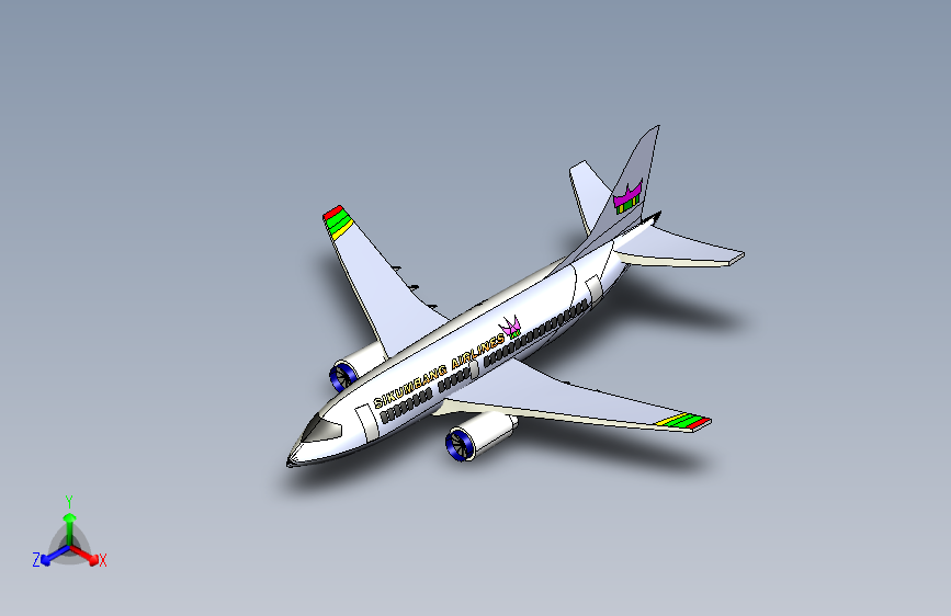 A3003443-锡昆邦航空飞机