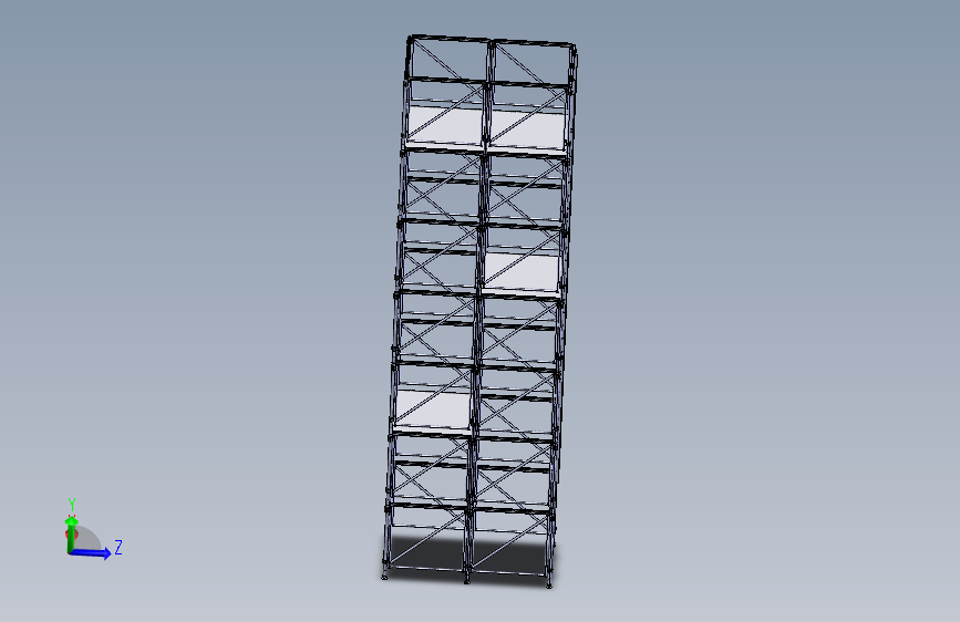 更换蒸汽管钢平台  stp