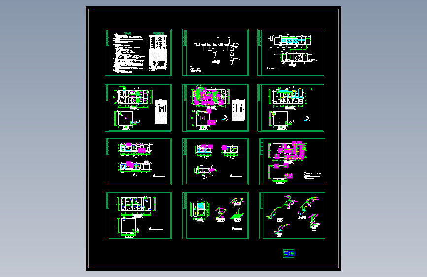 污水处理设施施工图 (5)