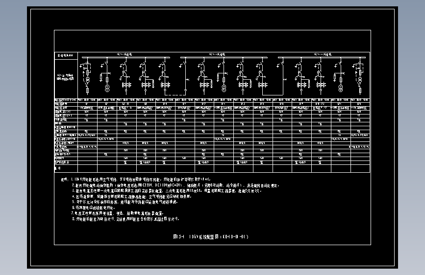 图15-1  10kV系统配置图（KB-10-D1-01）