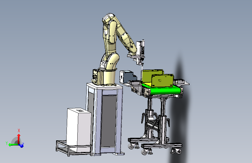 机械手自动打螺钉 714546