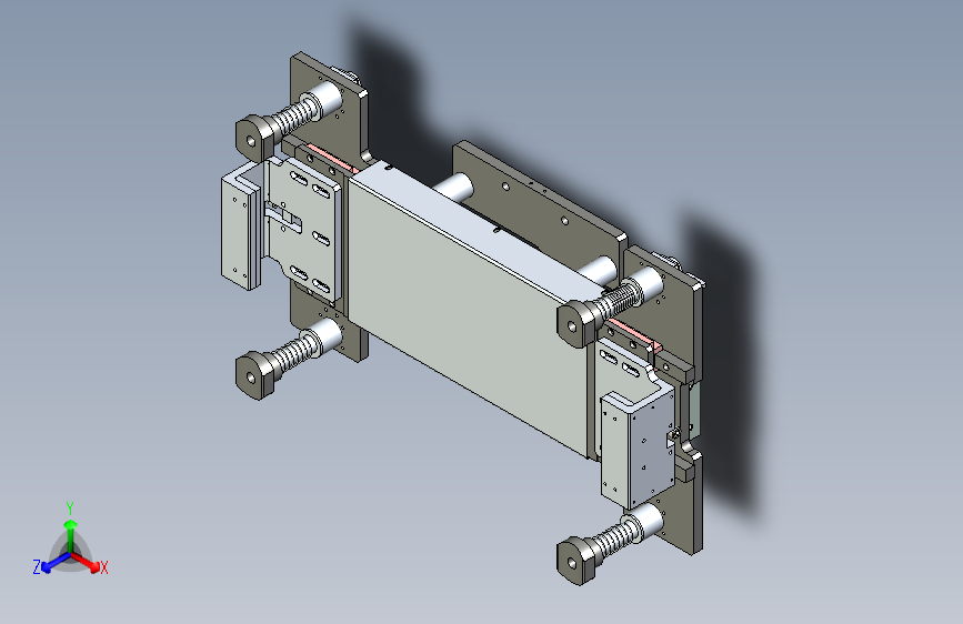 托盘抱紧夹持抓手