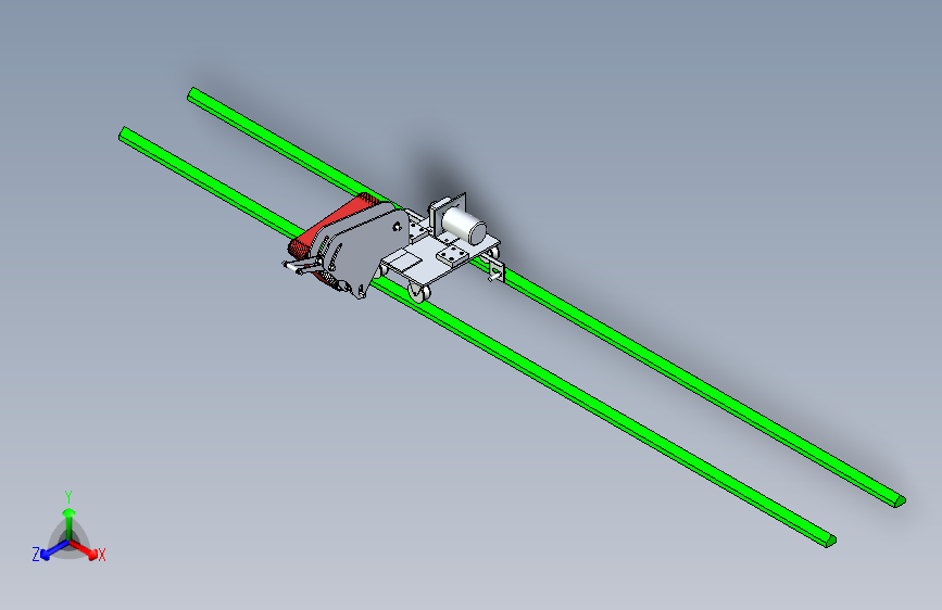 移动式砂带打磨机设计