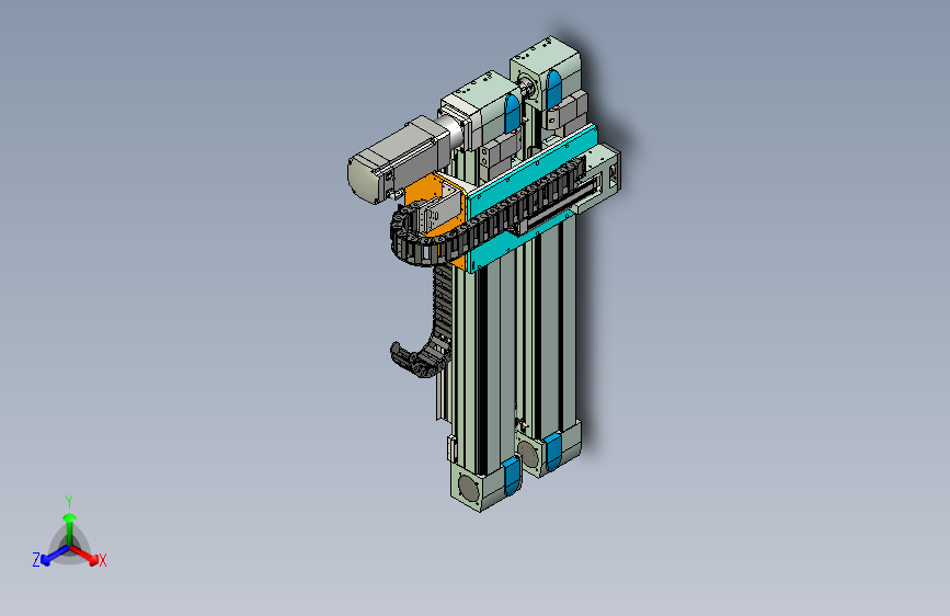 直线模组电缸组合