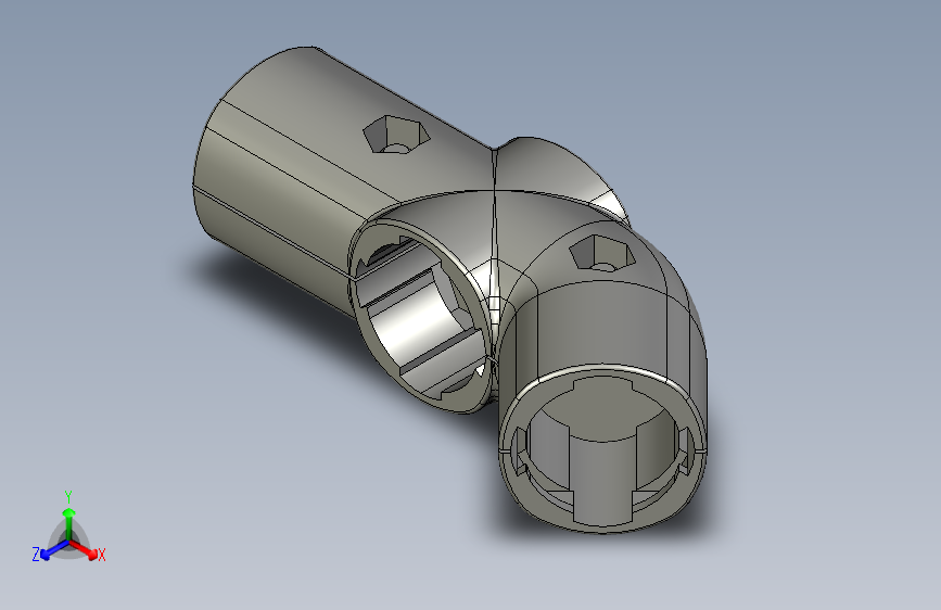 43外抱45度十字接头.STEP