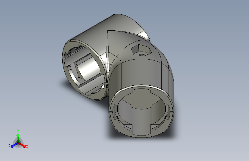 43系列45度外抱接头.STEP