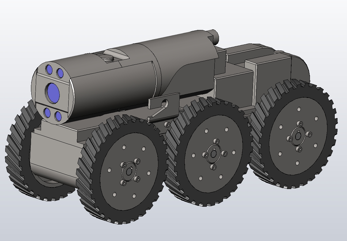 管道探伤机器人 793955