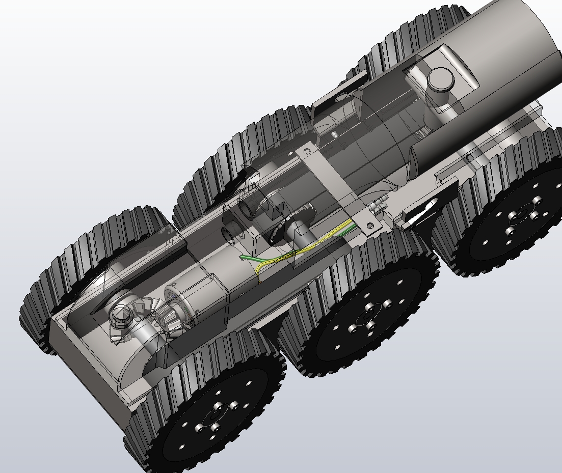 管道探伤机器人 793955