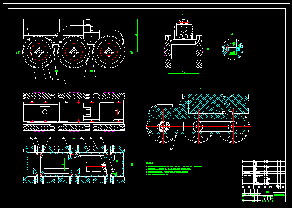 管道探伤机器人 793955