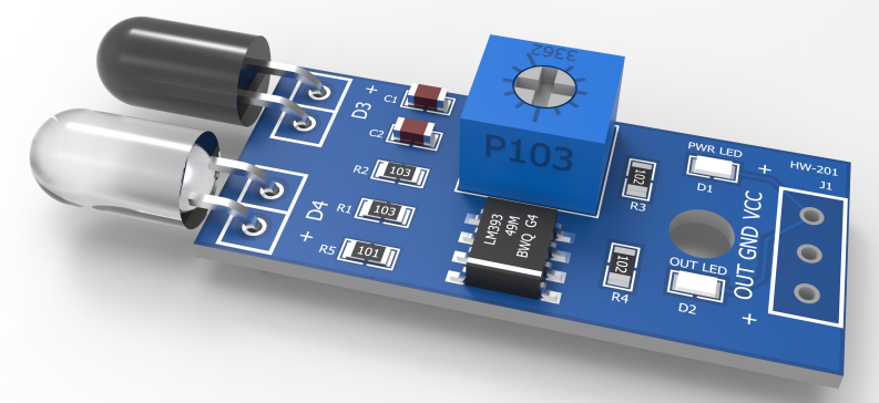 红外传感器LM393