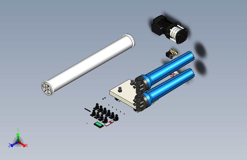 B2003899-100LPH RO 水处理机器