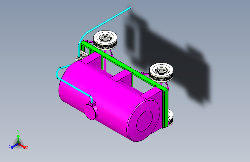 B2003916-半挂式水罐车