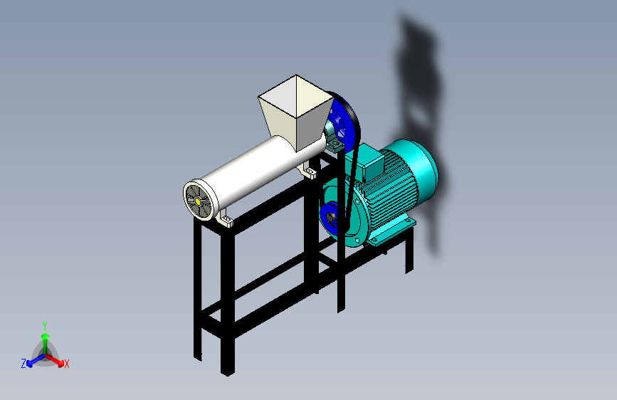 B2003996-鱼粉颗粒颗粒饲料加工机