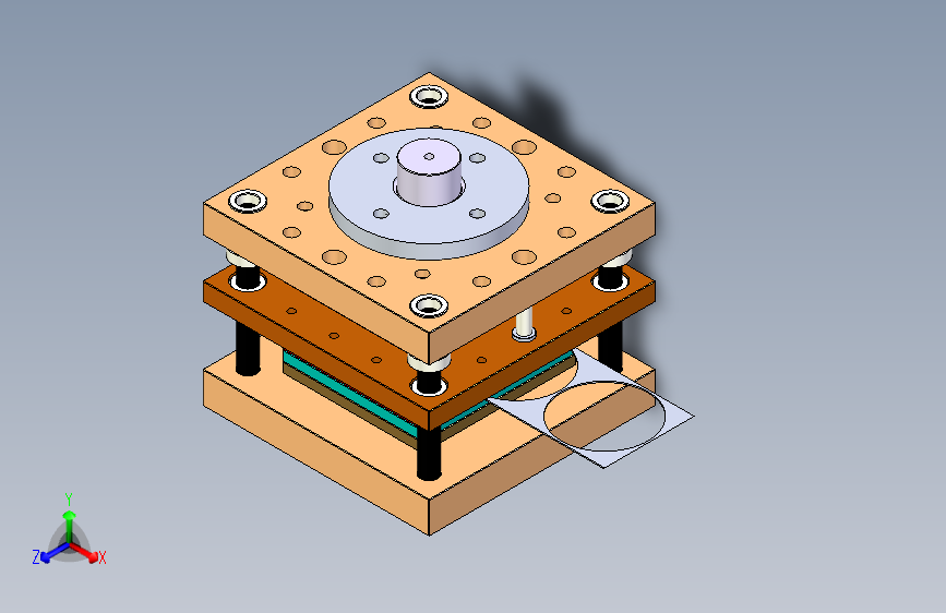 B2004016-垫圈冲压模具