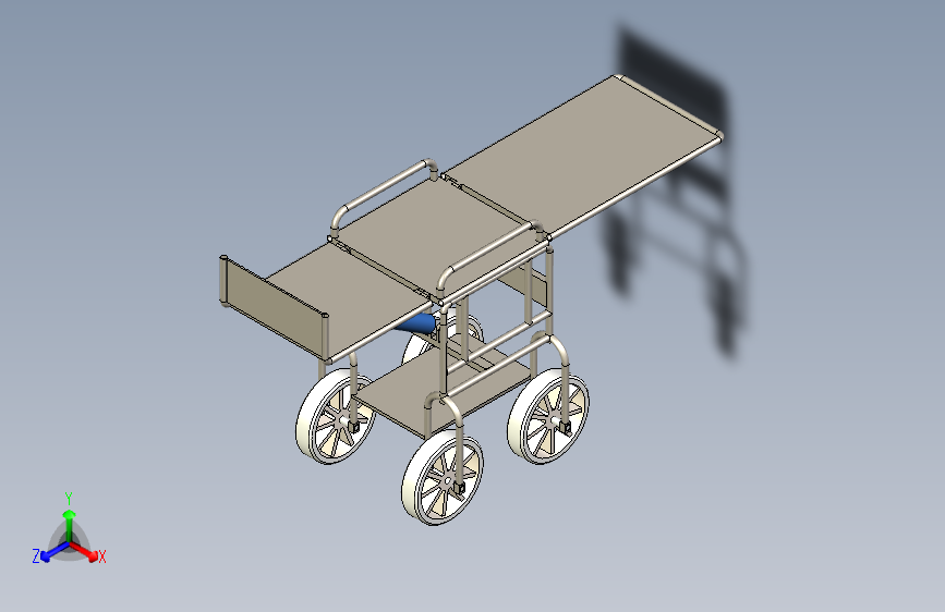 B3003401-轮椅兼担架