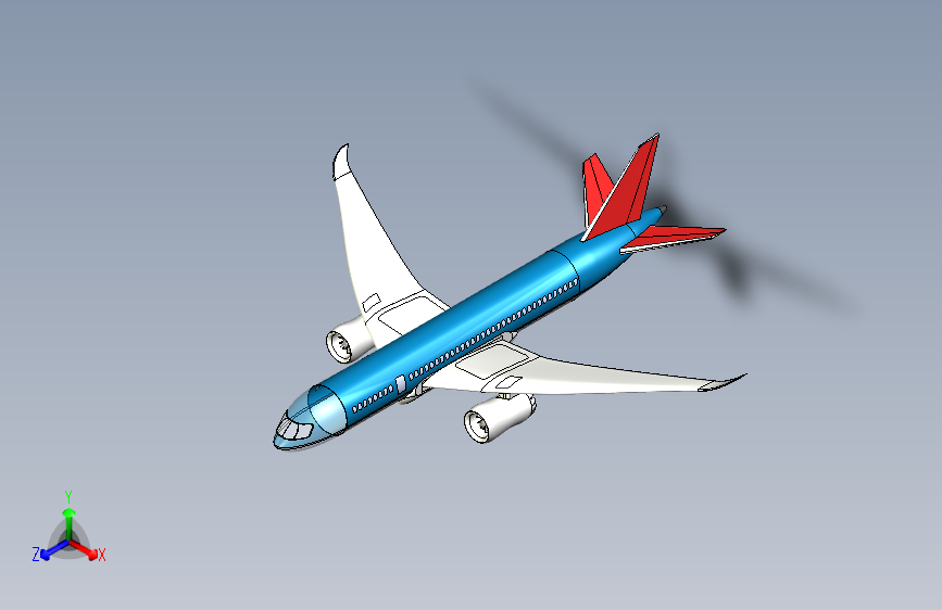 B3003416-波音787飞机