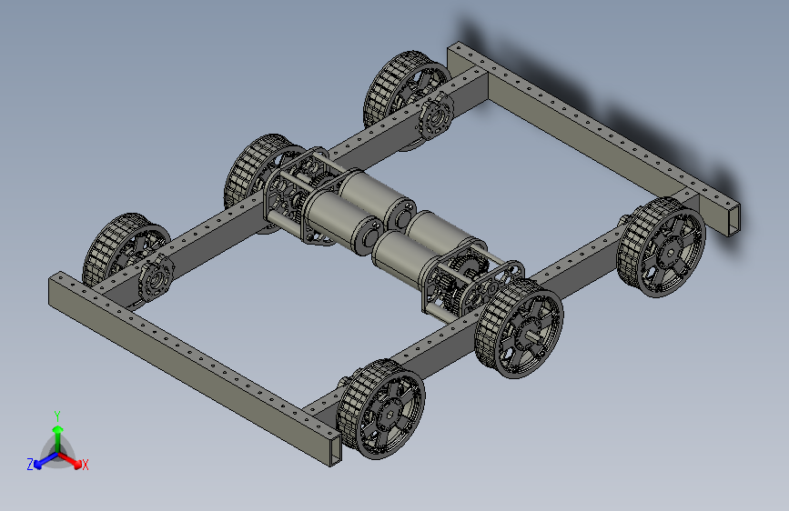 B3003435-FRC比赛机器人底盘