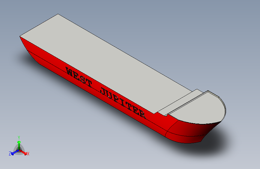 B3003439-钻井船模型