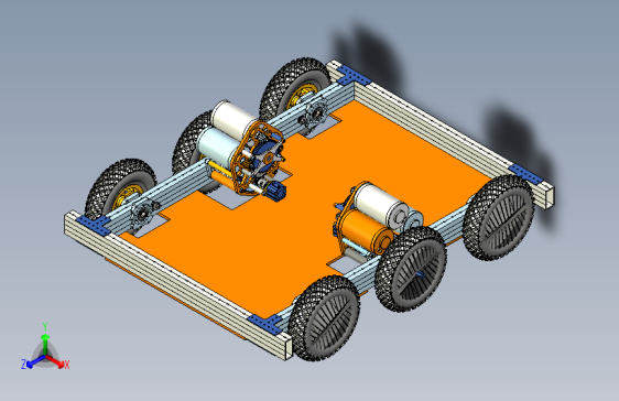 B3003445-FRC比赛机器人底盘