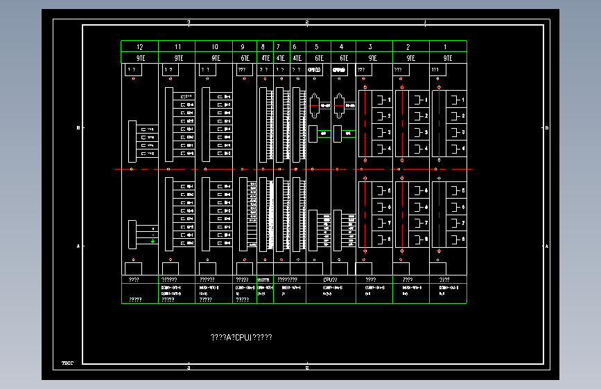 电气控制原理图纸02