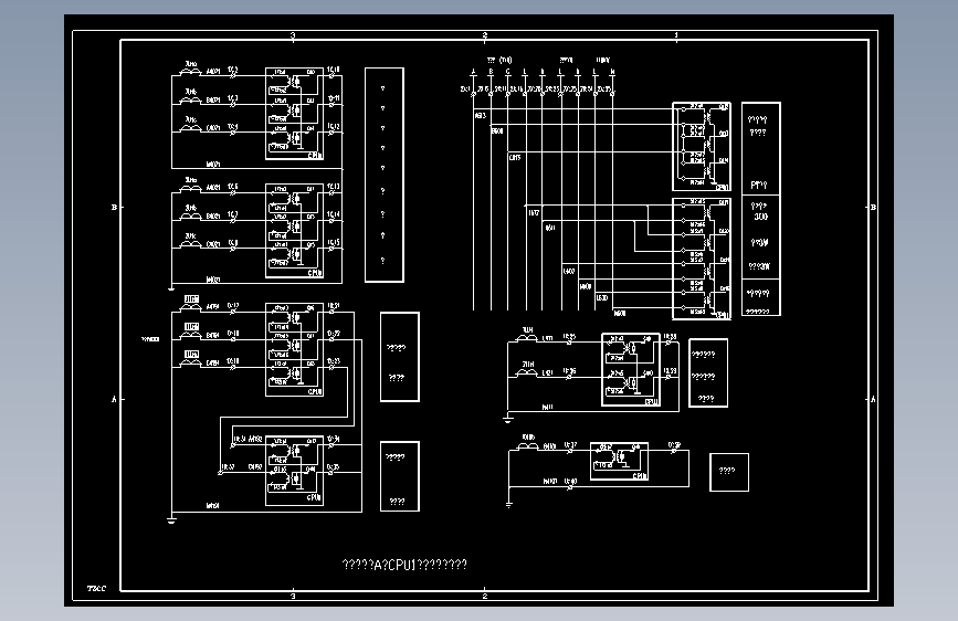 电气控制原理图纸05