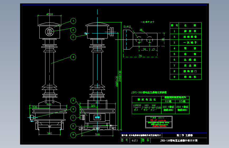 电气控制原理图纸6.2.1