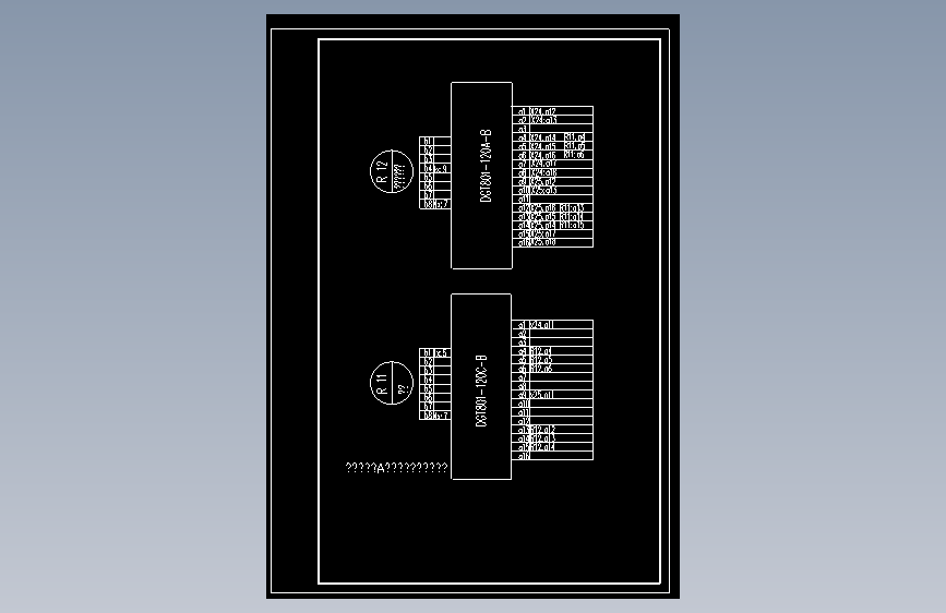 电气控制原理图纸21