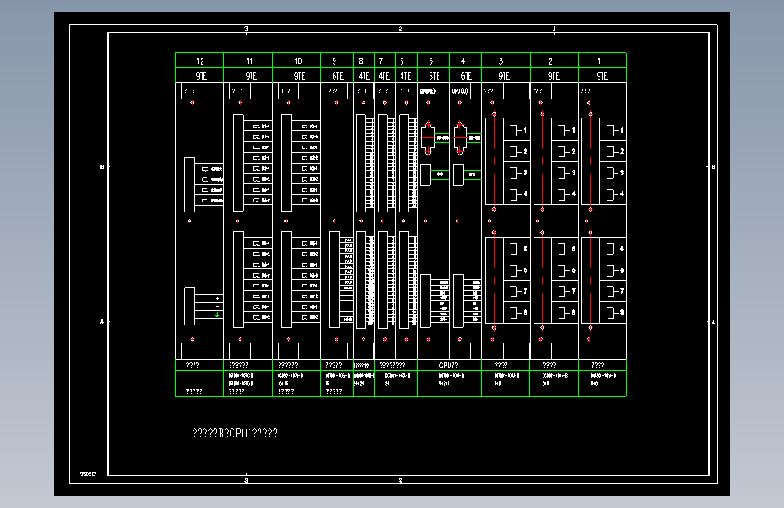 电气控制原理图纸B23