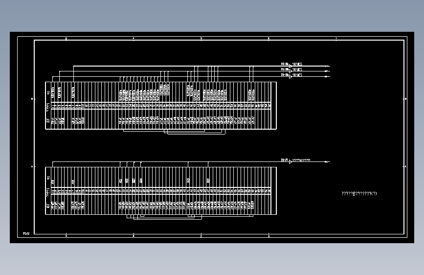 电气控制原理图纸B38