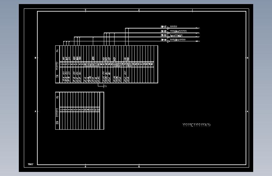 电气控制原理图纸C53