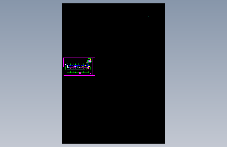 电气控制原理图纸ds-9(二层弱电平面图)