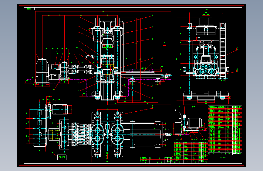 电气控制原理图纸J4015[1].00A(左)
