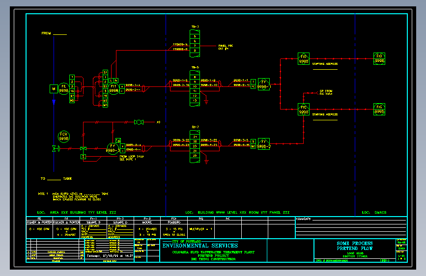 电气控制原理图纸loop_9996