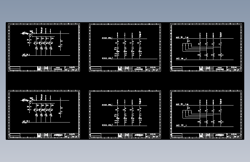 电气控制原理图纸PK-004