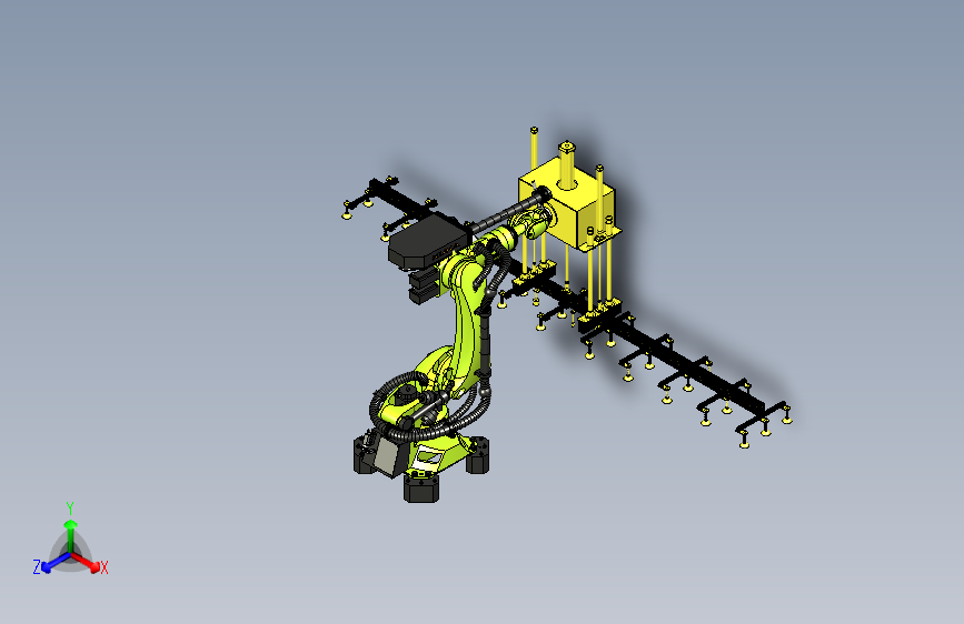 玻璃板机械手搬运