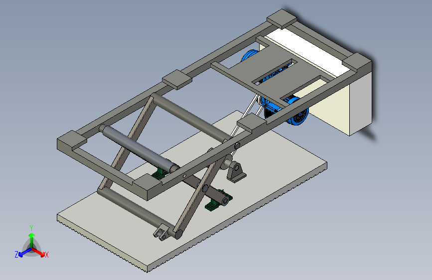大吨位升降车设计