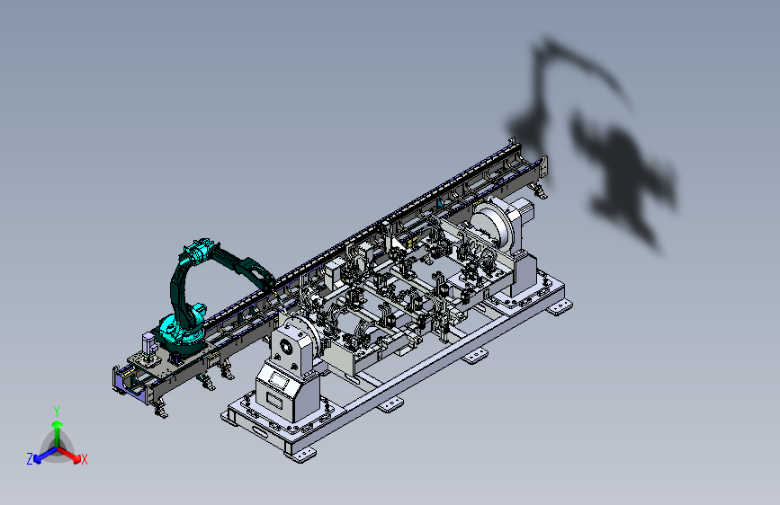 电控箱钣金组件机械手焊接岗位