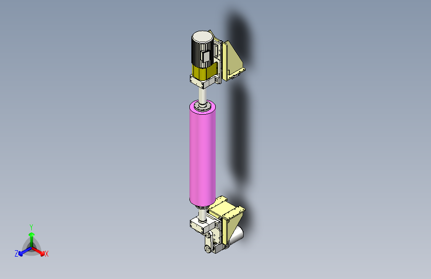 钢板清洗刷轮机构