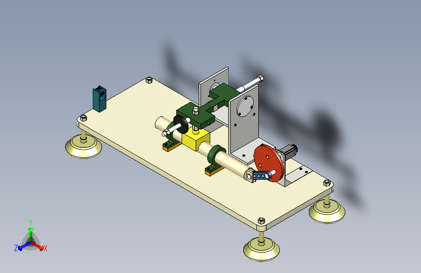 基于柔性铰链的摩擦试验机
