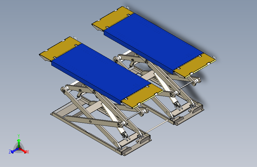 剪式汽车举升机模型设计
