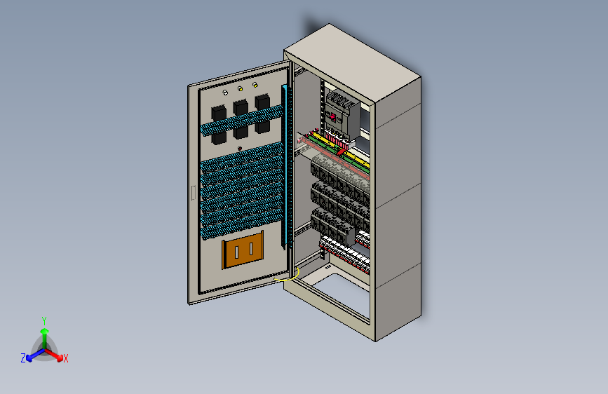 控制柜手动自动