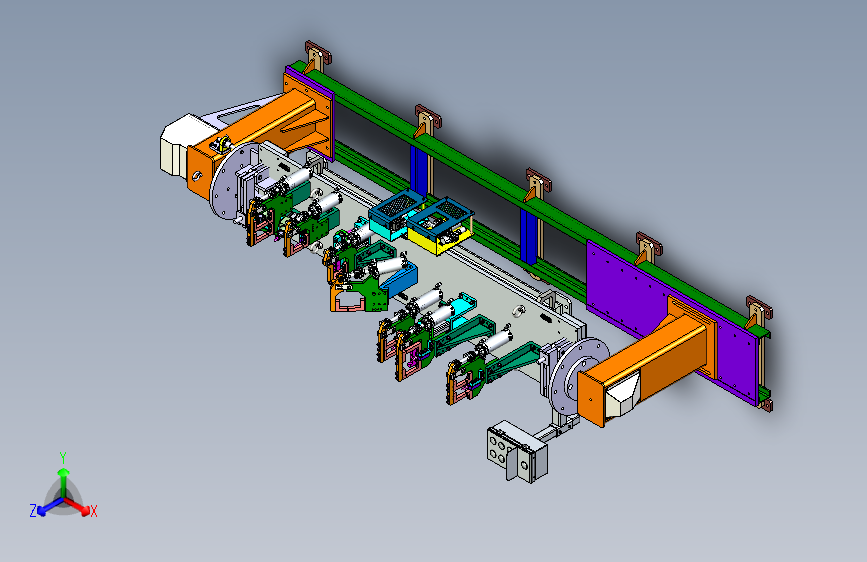 汽车纵梁组件的焊接工装与变位机