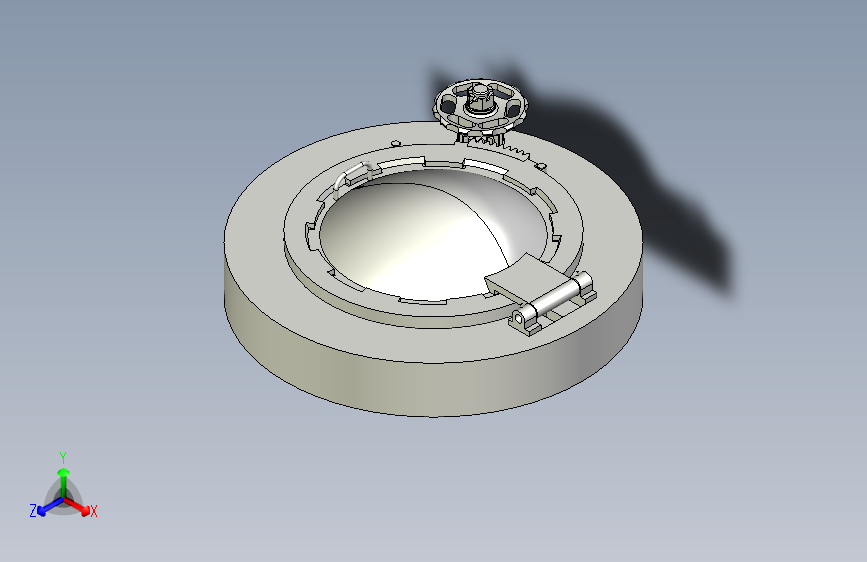 潜水装置密封舱盖