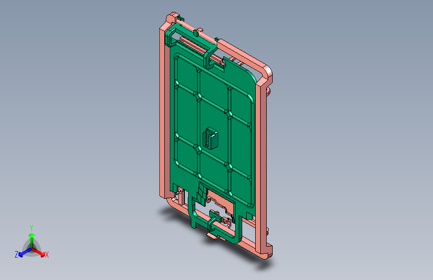手机喷涂固定夹 