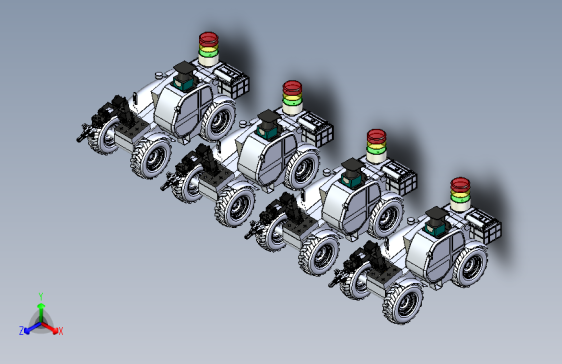 野外无人驾驶小车模拟