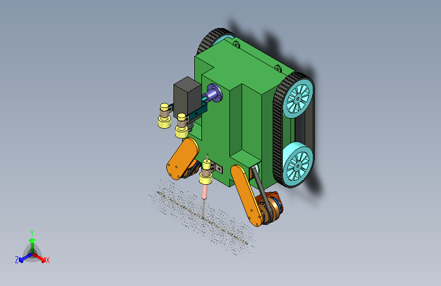 中央空调管道清洁机器人