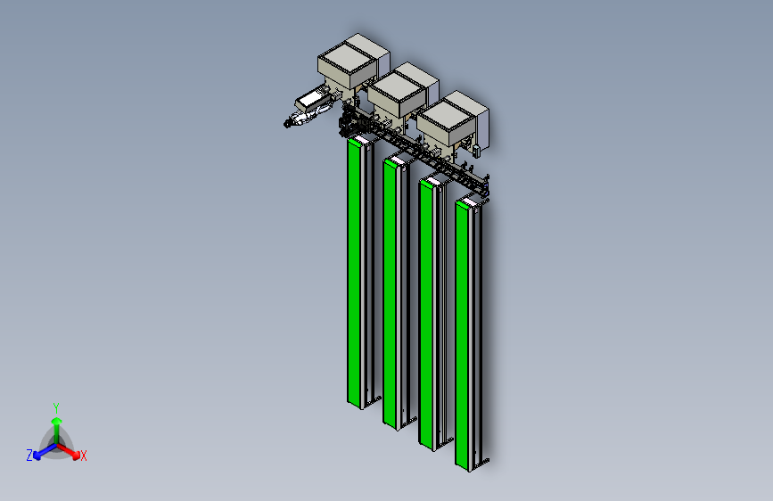 自动剥线机设备与上下料机械手组合